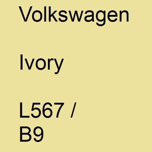 Volkswagen, Ivory, L567 / B9.